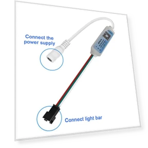 Mini Bluetooth RGB Controller for LED Strip — LED Strips, Solitude