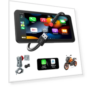 Motorcycle Smart Monitor — Automotive Navigation, SAMURAI STYLE