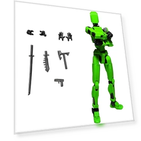 Multi-Jointed Movable Robot Mannequin — Bases, Geraniuma