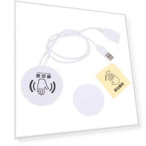 Permeable Wooden Partition Touch Switch with LED Backlight — Motion Actuated Switches, Solitude