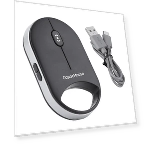 Portable Silent Mouse — Specialty Metals, Mode Closet