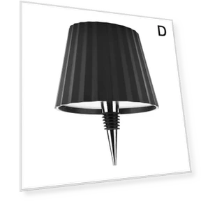 Rechargeable Wireless Desk Bottle Lamp with Touch Control — Capacitors, Prayer M