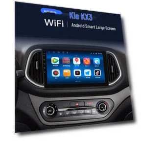Smart Android Central Control with Large Screen Navigation and Reversing Camera — In-Dash, GearUp AutoMoto