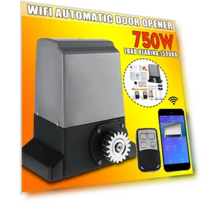 Smart Automatic Electric Sliding Gate Opener — Power Door Lock, Pro DIY Tool