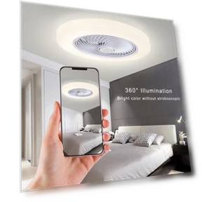 Smart Ceiling Fan with Light — Ceiling Fan Wall Controls, Pro DIY Tool