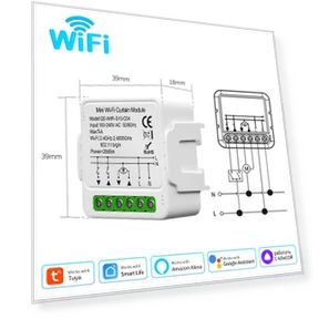 Smart Curtain Switch Module — Smart Home Modules, Tuya