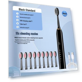 Smart Electric Toothbrush Sonic for Couples — Rotating Electric Toothbrushes, Dental Clinic