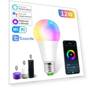 Smart LED Bulb with Adjustable Brightness — LED, CozyLife