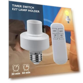 Smart Light Bulb Socket Adapter — Plugs, COOKING-MALL