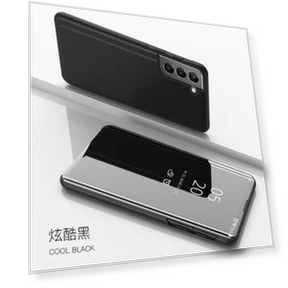 Smart Mirror View Leather Flip Stand Case — Phone Accessories, case-A1