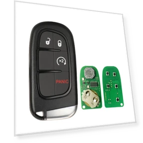 Smart Remote Key with 4 Buttons — Keyless Entry, RAM