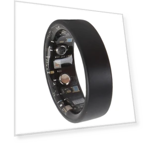 Smart Ring with App, Waterproof, Step Counter, Touch Control — Smart Rings, Neoglint