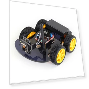 Smart Robot Car Kit with WiFi and Camera — Security & Surveillance Robots, Keyestudio