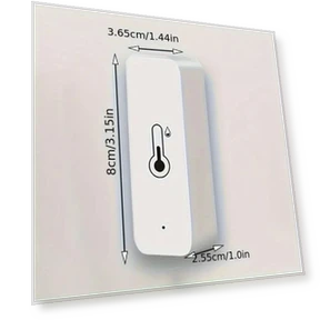 Smart Temperature and Humidity Sensor — Home Climate Control, COOKING-MALL