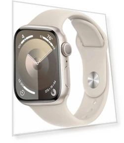 Smart Watch GPS 41/45 mm Aluminum Case with Sport Band — Smartwatches, Apple