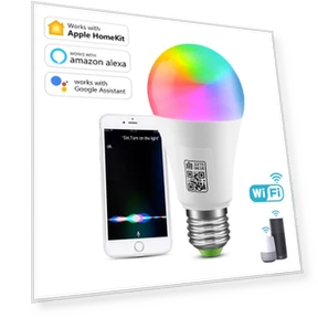 Smart WiFi RGB LED Light Bulb — Lighting Solutions, AIMENGTE