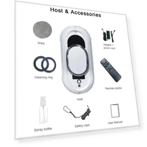 Smart Window Cleaning Robot — Smart Cleaning Robots, COOKING-MALL