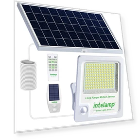 Solar Light with Motion Sensor for Outdoor LED — Outdoor Security & Flood Lighting, Zen-Japan Electronics