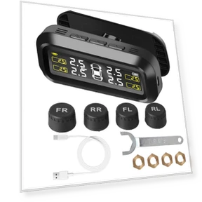 Solar Powered External Sensor Car TPMS — TPMS Sensor Replacements, Sole Street