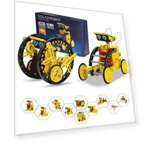Solar Robot Kit — Construction Kits, Sillbird