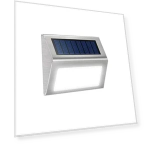 Solar Stainless Steel Wall Lamp — Outdoor Security & Flood Lighting, COOKING-MALL
