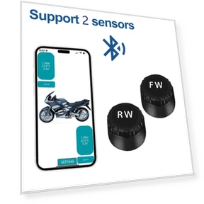 Tire Pressure Monitoring System with Bluetooth Support — TPMS Sensor Replacements, A Auto Parts Mall