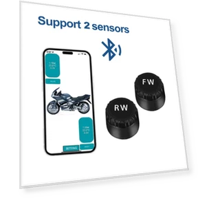 Tire Pressure Monitoring System with Bluetooth — TPMS Sensor Replacements, A Auto Parts Mall