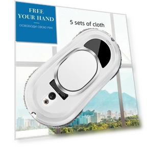 Ultra-Thin Household Smart Window Cleaning Robot — Foam, Decor Dream