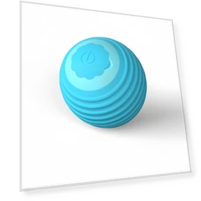 USB Rechargeable Smart Rolling Ball for Cats — Interactive Learning Devices, QDpuer