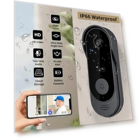 Waterproof Doorbell with Night Vision — Professional Installation Services, Decor Dream