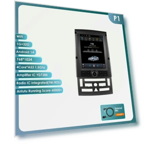 Wireless CarPlay Android Auto Smart Head Unit — Stereo Receivers, OSSURET