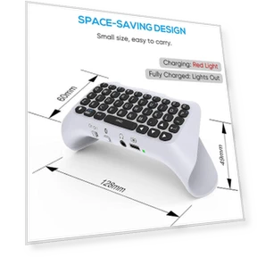 Wireless Keyboard for PS5 Controller — Finishing Compounds, Direct supply Europe