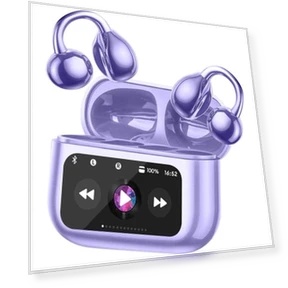 Wireless Open-Ear Bluetooth Headphones — In-Ear Headphones, Junmaocun