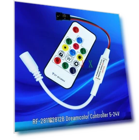 14-Button RF LED Controller with 300 Color Effects — Remote Controls, Value Vault