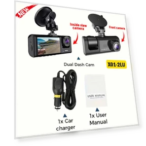 3 Channel Dash Cam — Security Video Recorders, WDSZKMYF