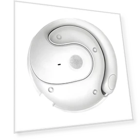 AI Translator Earbuds — Vacuum Tee Connectors, Mode Closet