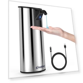 Automatic Induction Electric Touchless Soap Dispenser — Transfer Case, Mode Closet