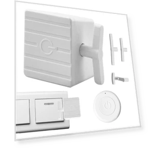 Button Pusher Wall Mounted Remote Control Smart Light Switch — Dimmer Switches, Daily Home Furnishings