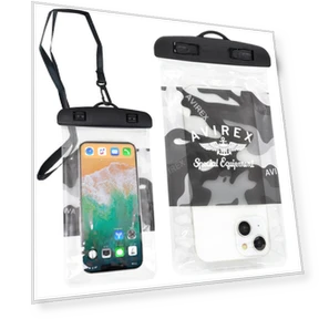 Clear Waterproof Smartphone Case — Foam, Avirex