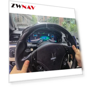 Dashboard with LCD Display in Carbon Fiber — Foam, GearUp AutoMoto