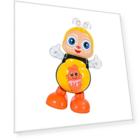 Interactive Dancing Bee Toy with Music and Lights — Foam, Scorpio
