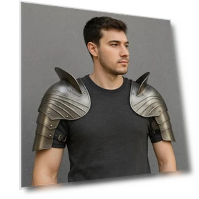 Medieval Steel Pauldron Armor — Chest Protectors, The Giftery