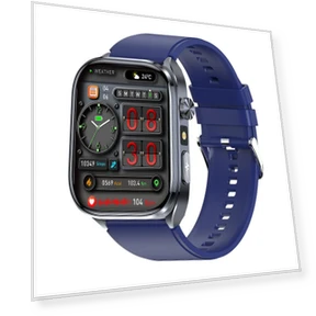 Men's Smart Watch with Artificial Intelligence, Health Monitoring ECG, Large Screen, LED Flashlight, BT Calls, Outdoor... — Smartwatches, ESTG