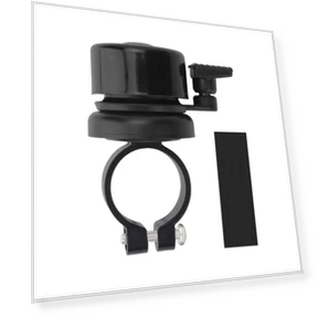 Metal Bicycle Bell with Airtag Holder — Bells, COOKING-MALL