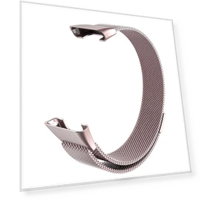 Milanese Loop Stainless Steel Strap with Magnetic Three-Bead Clasp — Smartwatch Straps, GadgetGrip