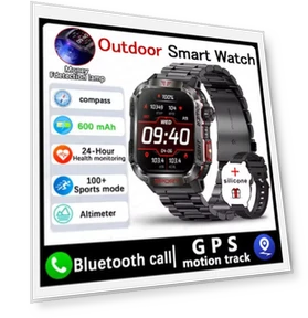 Military GPS Smart Watch — Smartwatches, Xiaomi