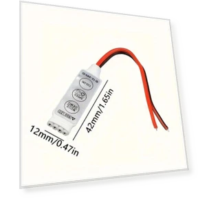 Mini LED RGB Controller Dimmer — Remote Controls, Mode Closet