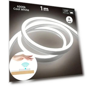 Neon LED Strip Light with Induction Sensor and Dimmer Switch — LED Strips, COOKING-MALL