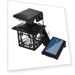 Outdoor Solar Lamp with Motion Sensor — Outdoor Security & Flood Lighting, Home Of Auto Parts