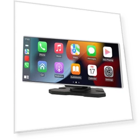 Portable Car Stereo System with Touchscreen — In-Dash, Igeteck